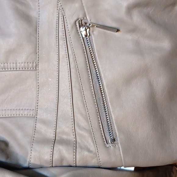 JOUJOU Women's Petite Plus Size Grey Jacket - Picture 4 of 15